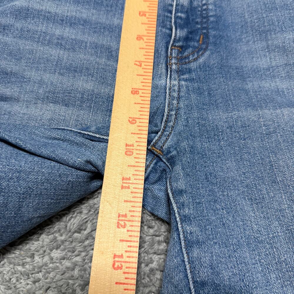 Madewell Jeans Womens 28 (31x27) Mid Rise Kick Out Blue Denim - Picture 9 of 11